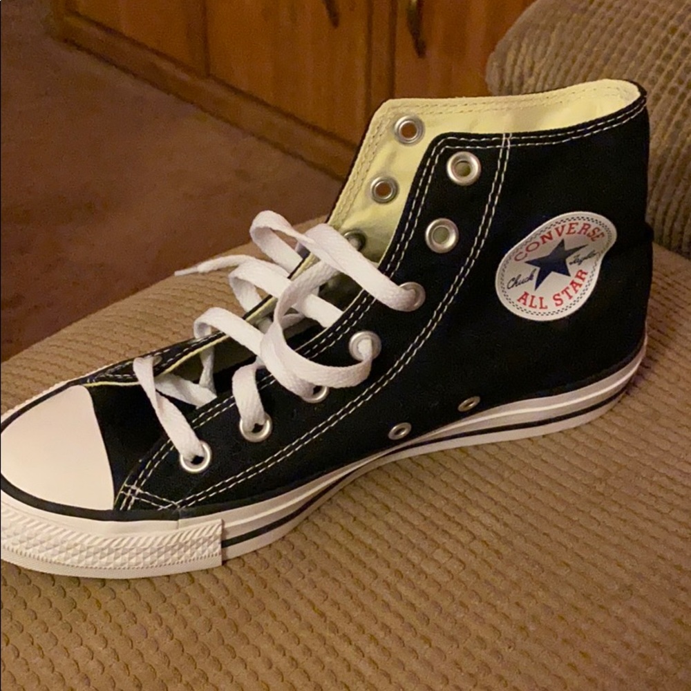 BAND NEW converse high top shoes